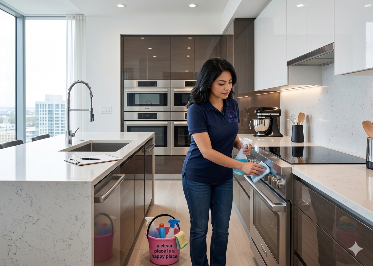 Residential kitchen cleaning service in San Jose